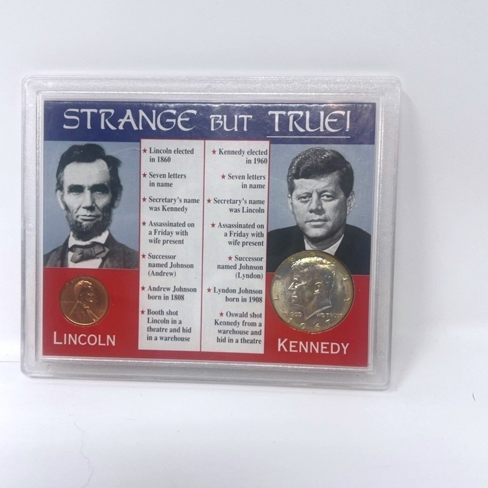 1968 Kennedy Half Dollar 50C Silver 40% in Strange But True! Holder Sealed New